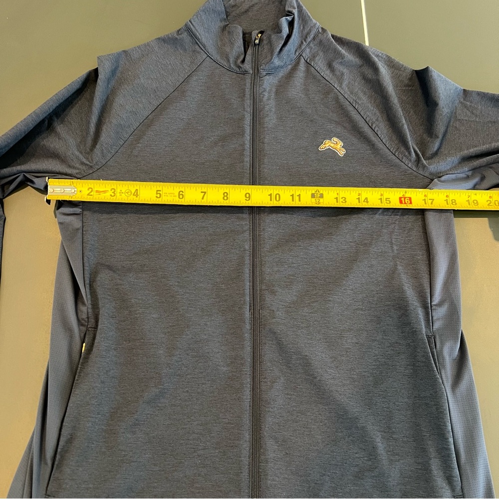 Tracksmith Navy Session Runners Jacket Full Zip Mens Sz Small - Picture 15 of 15